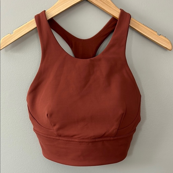 Lululemon Wunder Train Longline Sports Bra *Medium Support Sz‎ 6 C/D Cup - Picture 1 of 7